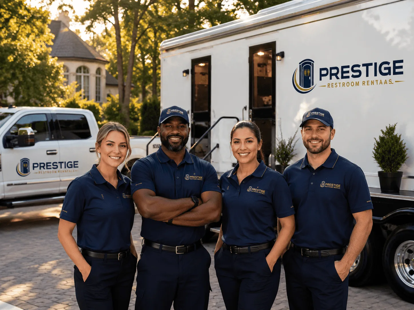 Trusted Luxury Portable Restrooms company in Vanderbilt, PA
